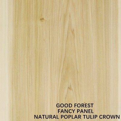 Krone gegenübergestellte Pappel/Tulip Wood Veneer Fancy Chipboard 9 12 15 18 25 30mm 2440x1220mm