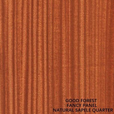 Gerades gegenübergestelltes Sapele-Furnierholz-fantastisches Sperrholz/MDF/Spanplatte malt frei