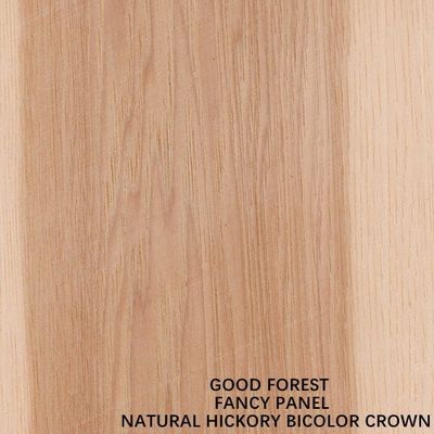 Täfelt fantastisches Hickory-zweifarbiges Krone Korn basiertes MDF-/Spanplatten-Furnier-Blatt 2440x1220mm
