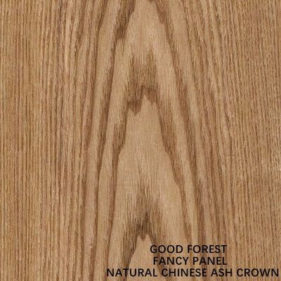 Chinesen Ash Crown Cut Natural Wood furnieren dekorativen Brett-Innengrad E1/E0