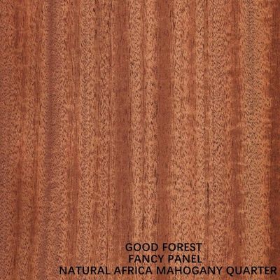 E1 Fancy Sperrholzplatte, 2440 x 1220 mm, natürliches Mahagoni-Furnierholz, Viertel für Innentüren