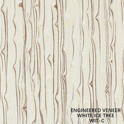 Simulation Holz Weißes Eis Baum Veneer 3100mm Innendekorationsbrett