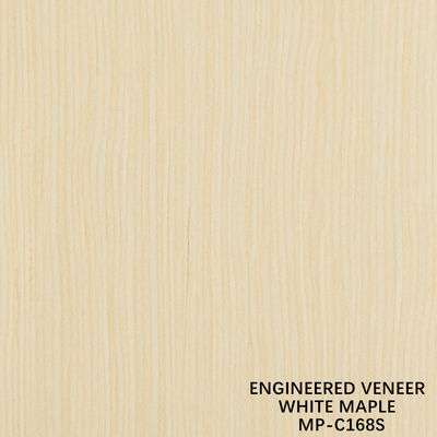 Fancy wieder zusammengesetzte Holz Veneer Weiß Ahorn 168S Gerade Korn für den Innenraum des Autos