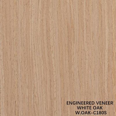 Hochwertige Holzfurnierschichten Weiße Eiche 108DS Verlängert 2500-3100mm zur Dekoration