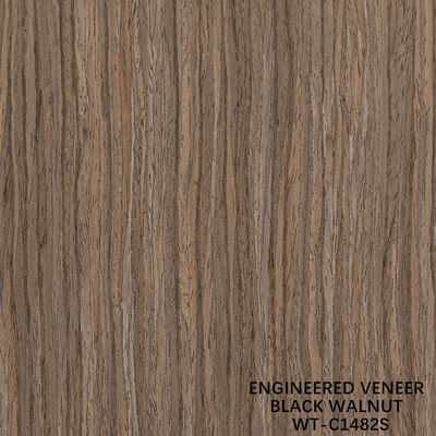 3100 mm Verlängerte Größe Walnussholz Veneer Viertel Schnitt Gerade Korn Für Tür Haut