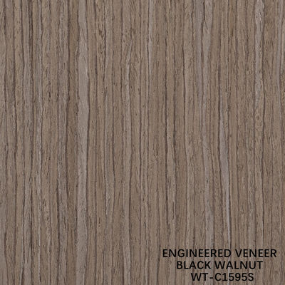3100 mm Verlängerte Größe Walnussholz Veneer Viertel Schnitt Gerade Korn Für Tür Haut