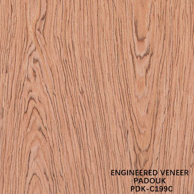 Wiedergefertigte Holz Veneer Rose Holz Krone Schnitt Rot Farbe Länge 2200-3100mm Für Für Innen Türen China Factory