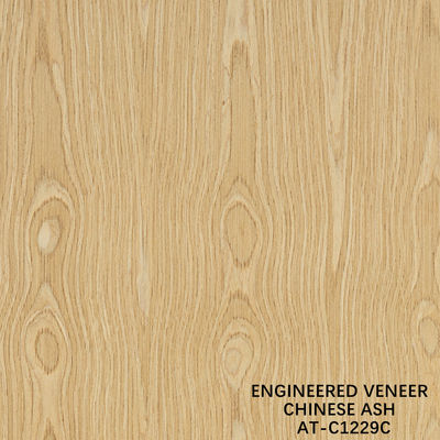 Fancy Holz Veneer Chinesische Asche von Menschenhand verlängert Größe 3100mm kann für Dekoration angepasst werden China macht