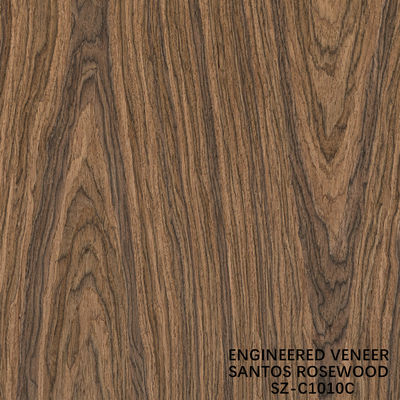 Laminate Santos Rosewood Holz Veneer Krone Korn Dicke kann angepasst werden 0,15-1,8 mm Für Für Schranken Gesicht