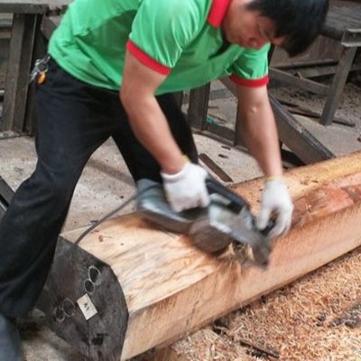 High-End rekonstituiertes Holz Veneer Quadrat Holz HSW-X2# angepasst 0,55mm Für Wandplatten China OEM-Fabrik