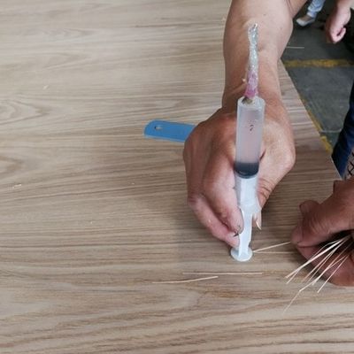Ev Veneer Transparent Tp-X1068 Veneer Feinlinie 2500*640mm für Wandplatten