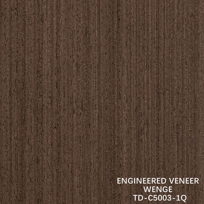Recon Wenge Holz Veneer Feinlinie Dicke 0,15-1,8 mm Fleeced Rücken für Innen Türen und Fenster