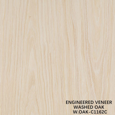 Gewaschenes Eichenholz Veneer 0,15-0,55 mm Dicke angepasst für Hotel und Heimdekoration China macht W.OAK-161S / 1129S / 1162C / 1607C