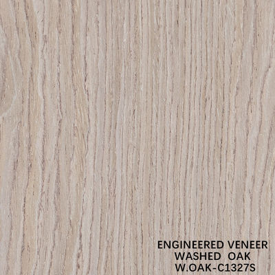 Technisch gefertigtes Holzfurnier Spezial Washed Oak Platte Gerade Maserung 2500-3200mm Vliesrücken Für Türblatt W.OAK-1282S / 1282C / 1327S