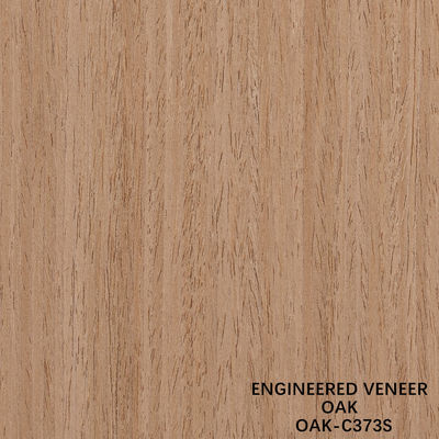 American Oak Engineered Wood Veneer Quarter Slice Cut 0,5 mm Dicke für Tür und Schrank
