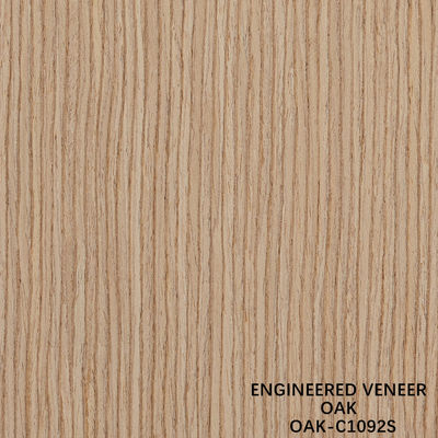 American Oak Engineered Wood Veneer Quarter Slice Cut 0,5 mm Dicke für Tür und Schrank