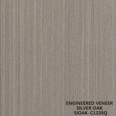 Verarbeitete Holz Veneer Viertel Schnitt von Silber Eichenblatt Dicke 0,4 mm für für Schranken