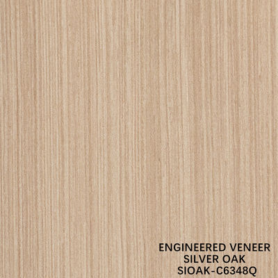 Künstliche Holzfurniere Viertelschnitt Silberbirne Verlängerte Größe 3200mm Für Tür und Schrank
