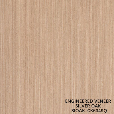 Künstliche Holzfurniere Viertelschnitt Silberbirne Verlängerte Größe 3200mm Für Tür und Schrank