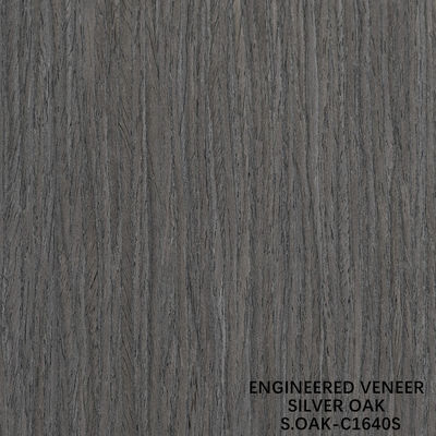 Hochwertiges Holzfurnier aus Silber Eiche Viertelschnitt für Tür und Schrank Gesichtsverlängerung Größe 3100mm