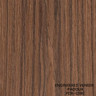 Edelfurnier aus technischem Holz von Quandong, Stärke 0,18-0,6 mm, für Hoteldekoration, kann angepasst werden PDK-08S/08C