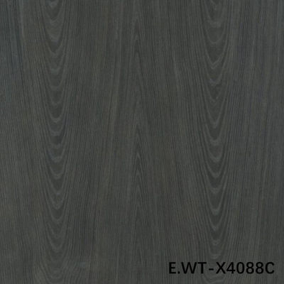 High-End-Werkholz Veneer Europäische Walnuss E.WT-X4088C Crown Cut Schwarz mit 0,15-0,55 mm für Türfabrik