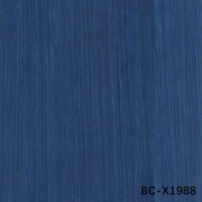 High-End-Wolzvernis Bule Classic BC-X1988 Gerade Korn gefärbt Farbe für Hoteldekoration Musterkopie