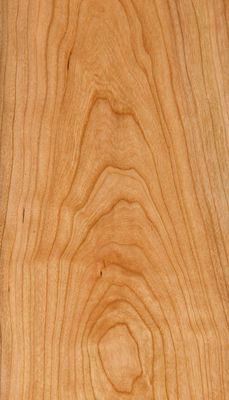 Natürliche amerikanische Kirschholz Veneerschicht Flachschnitt 2200-3200mm Normalgröße Für Möbeldekoration