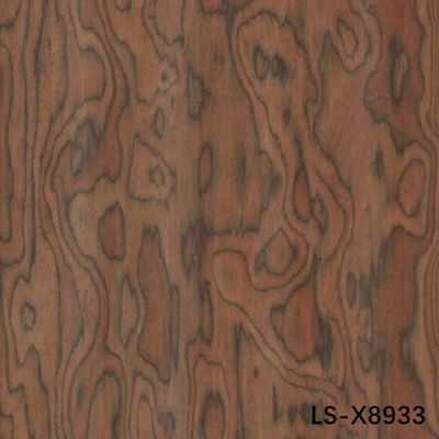 0.30mm Dicke Verarbeitete Holzfolie aus Holz Landschaft Verlängerte Größe 2850mm Für Hoteldekoration