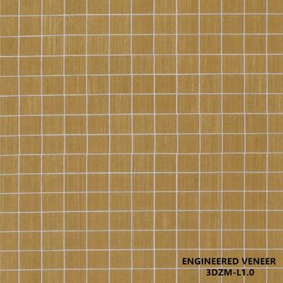 3D Engineered Veneer Supplier - Custom Eco-friendly Knot-free Wood Veneer for Furniture 3DZM-L1.0