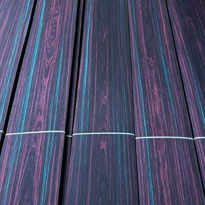 Buntes schillerndes pflanzengefärbtes Naturholzfurnier, umweltfreundliches dekoratives Holzfurnier für Schränke, Türen, Möbel und Innendekoration