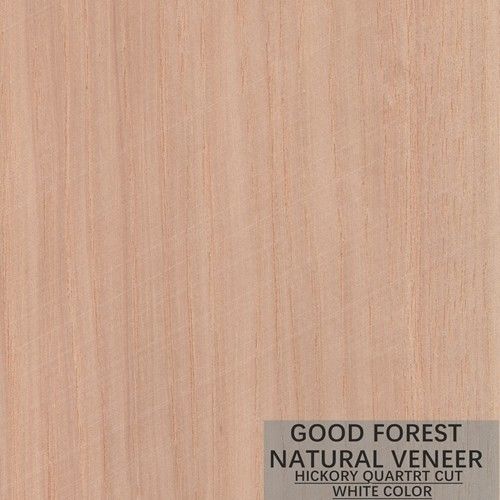 Natürliche Hickory-Furnierholz-Doppelt-Farbpopuläres Kabinett-Furnierholz FSC