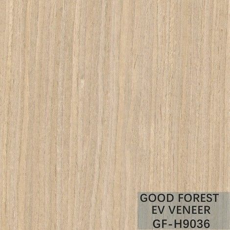 Ausgeführte Furnier-Blatteichen-gerades Korn-natürliche Farbe des Furnierholz-EV