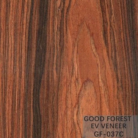 Ausgeführtes Furnierholz Brasilien Santos Rose Wood Veneer Natural Color