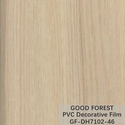 Soem-Korn-Holz PVC-Film-Blasen-dekorative hellgelbe Farbart
