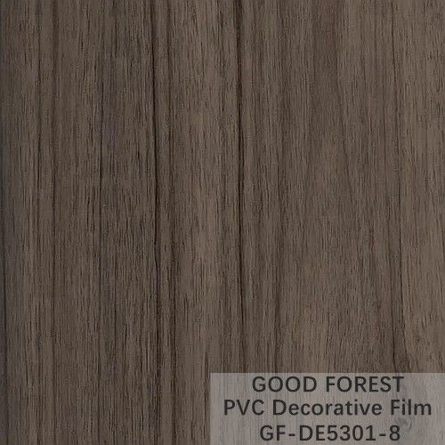 Dekorativer Film Fach PVCs 0.25mm - 0.60mm Stärke dunkles Grey Color