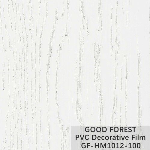 Art dekoratives der PVC-Blasen-Film-hölzernes Korn-reine Farbe100