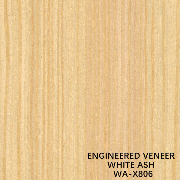 Wieder hergestellter dekorativer natürlicher Ash Wood Veneer mit Handwerkkünsten eines - Feinlinienkorn-X806