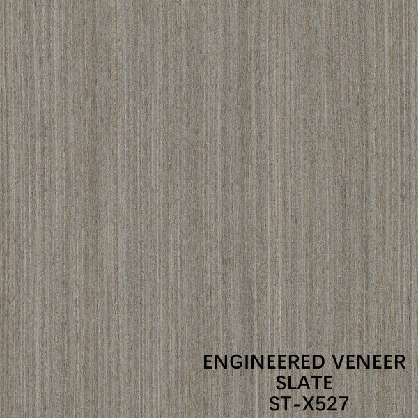 Fantastische neu angeordnete dunkle Grey Fineline Straight Grain For Innentüren der Schiefer-Furnierholz-Walnuss-X527 der guten Qualität