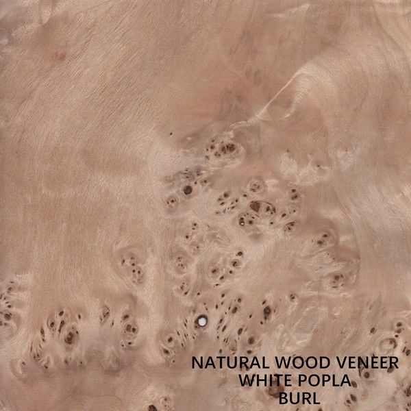 Natürliches Pappel-Furnierholz Mapa Burl Grain High Quality Thickness Europas 0.5mm für Musikinstrument