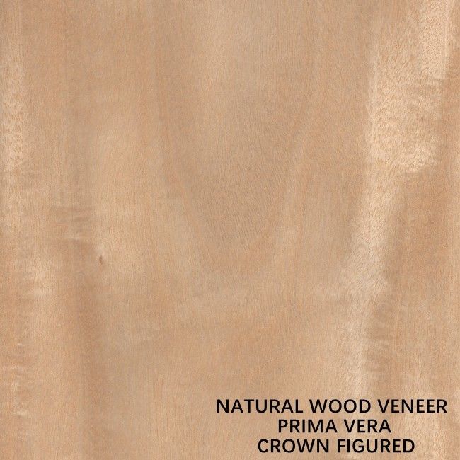 Natürliches Primavera Furnierholz-flache geschnittene Krone Soems schnitt für Platten und Möbel 0.5mm