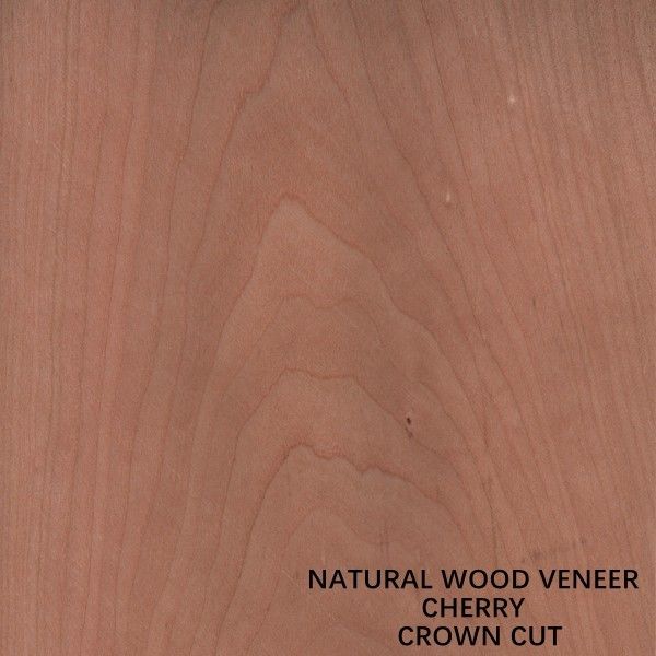 Flache geschnittene Krone schnitt natürlichen Cherry Wood Veneer 0.15-0.5mm für Platte und Möbel-Gesicht