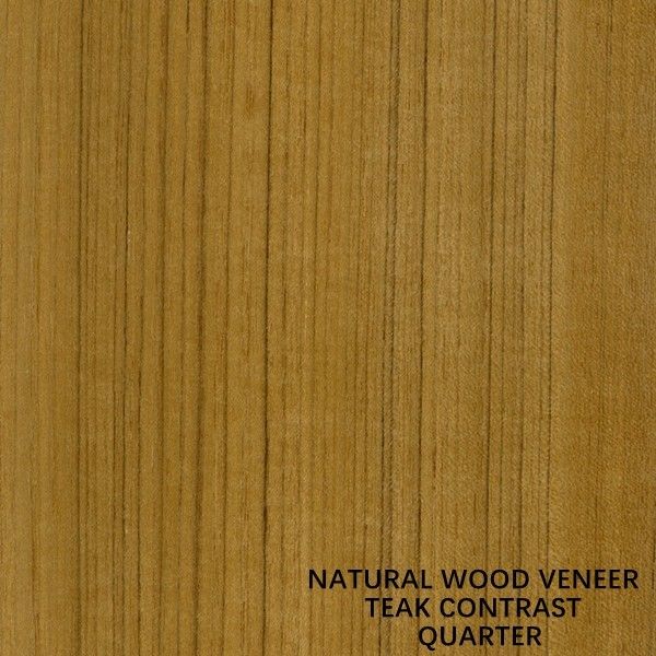 Aaa-Grad-Teakholz-Furnierholz-Kontrast-Schwarz-Linie gerades Korn für fantastisches Sperrholz