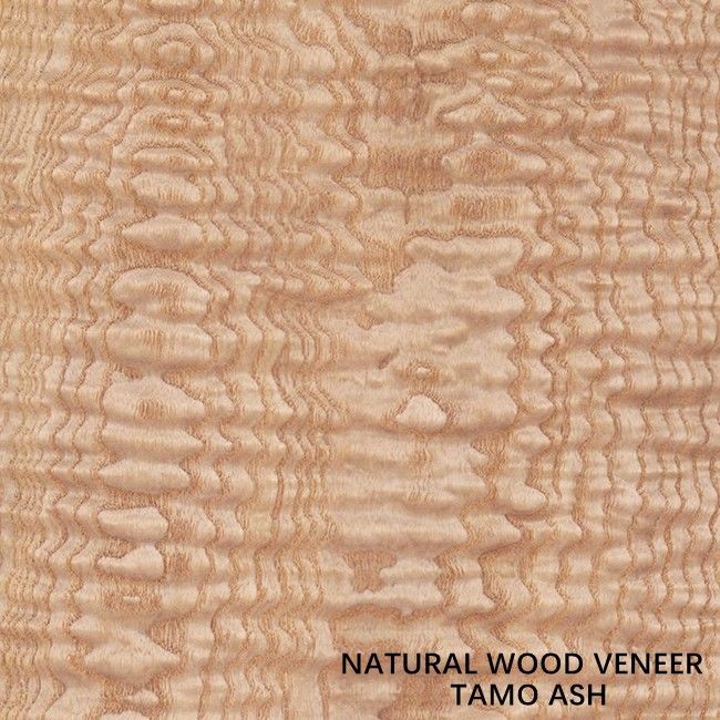 0.5mm Stärke natürlicher Tamo Ash Veneer For Car Interior und Musikinstrument