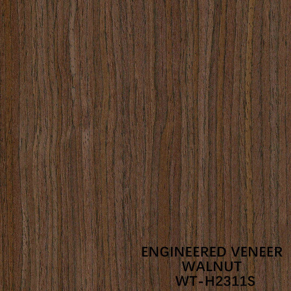 Recon-Walnussholzfurnier mit gerader Maserung, Standardgröße 2500 x 640 mm, für Innendekoration
