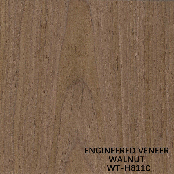 In Scheiben geschnittenes Recon-Walnussholzfurnier H811C, Kronenkopie, 2500 x 640 mm, Türhaut, verlängerte Größe