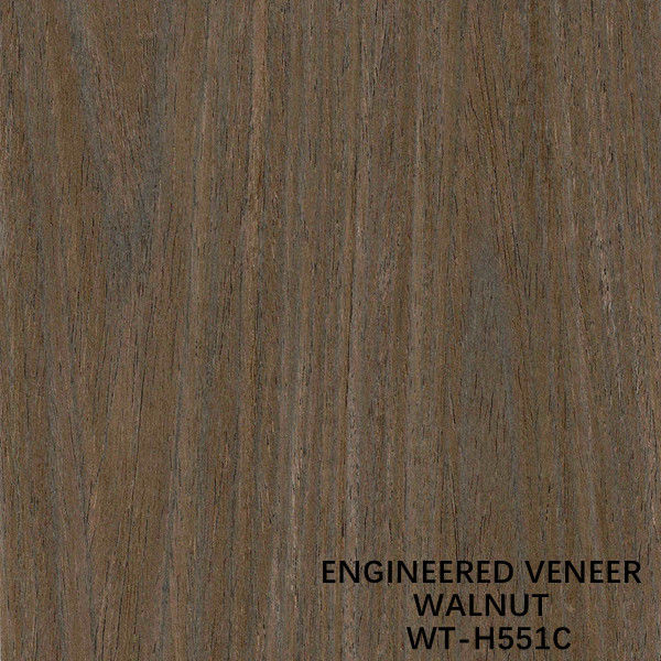 Natürliches Walnussholzfurnier, flache Schnittfuge mit farbiger Maserung bis 640/1280 mm Breite für ausgefallenes Sperrholz