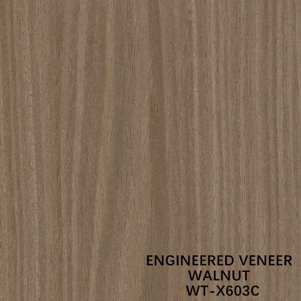ISO-Technik Holz Veneer Crown Cut Braune Farbe für Tür und Schrank Gesicht WT-X603C
