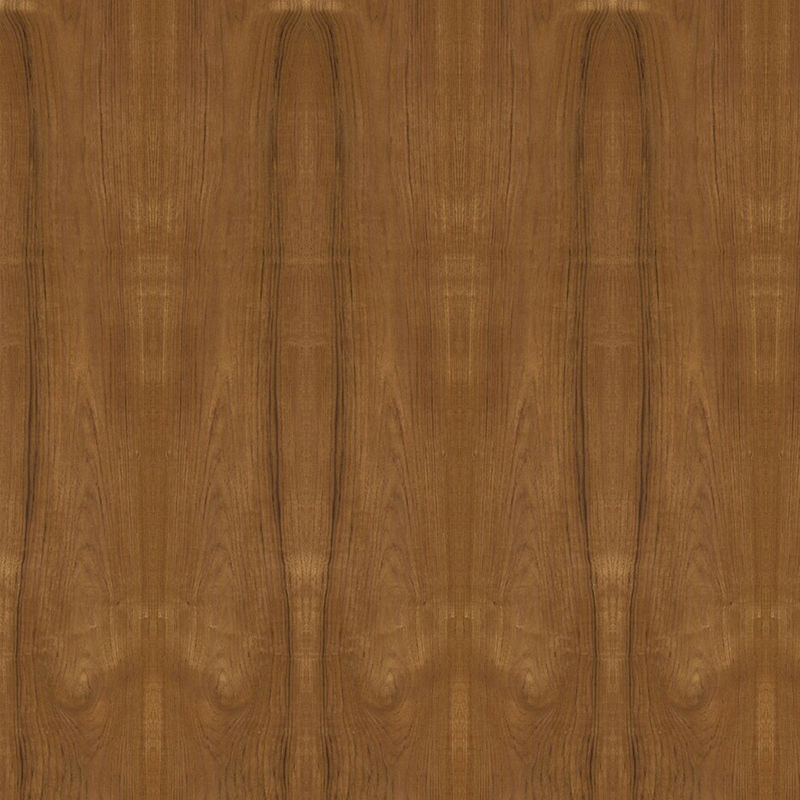 Natur-Teakholz-Kronenholzfurnier, ausgefallene Sperrholzplatte, MDF-Spanplatte, Möbelgrundplatte, 2440, 2745 mm Länge