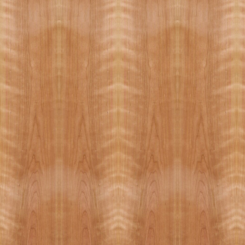 Ausgefallenes amerikanisches Kirschsperrholz, Kronenschnittholzfurnier-basierte MDF-Spanplatte für Möbel und Schränke